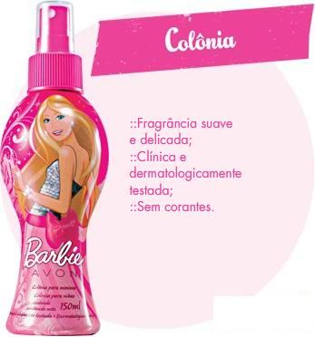 Colônia Barbie, 150 ml